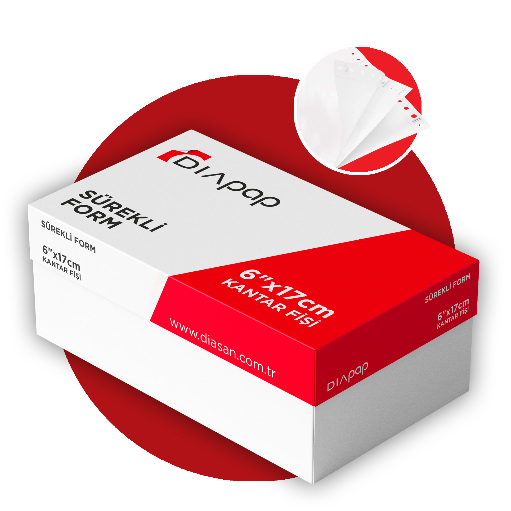 Weigh-Bridge Receipt 6''x17cm 3 Copies